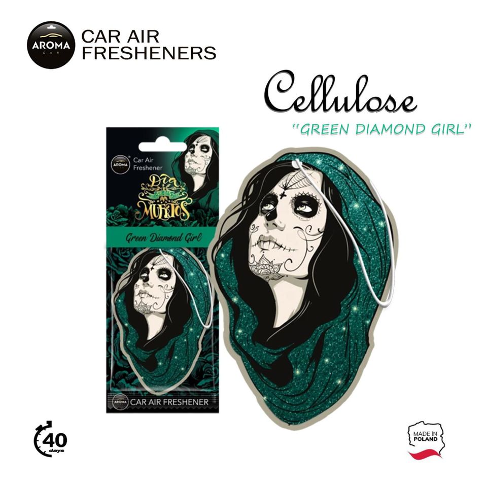 Aroma Cellulose Asma Koku - Green Diamond Girl