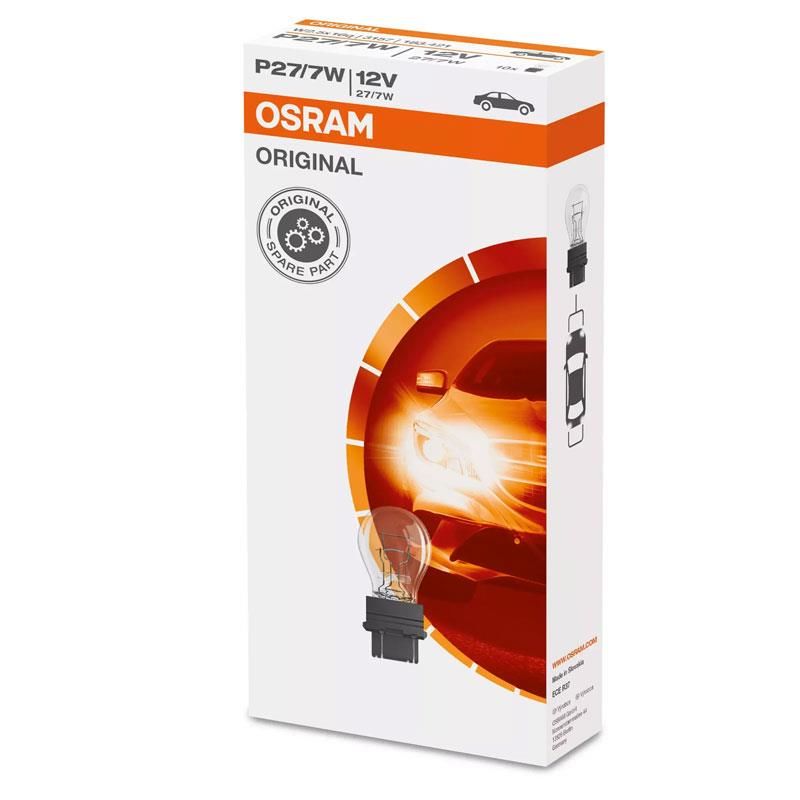 Osram Siyah Plastik Soketli Stop Sinyal Ampül 12V 27/7W(10Adet)