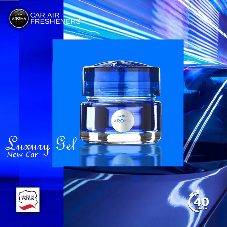 Aroma Jel Kavanoz Koku - New Car 50ml.