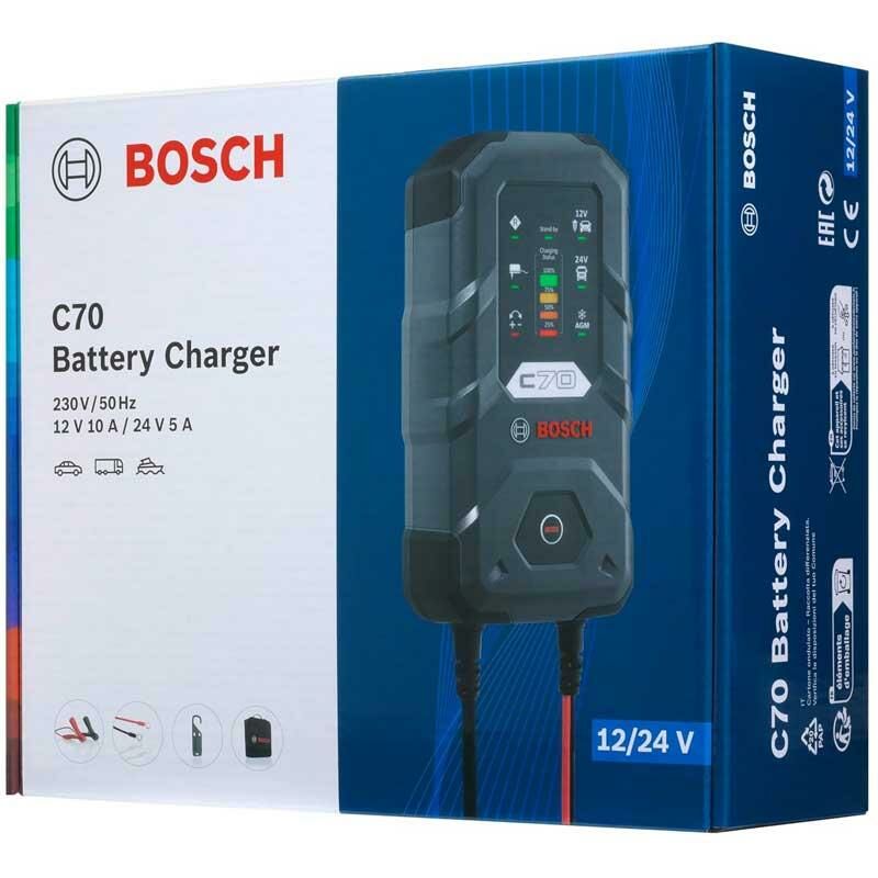 Bosch C70 Akü Sarj Cihazi 12/24V 10A - 018999907