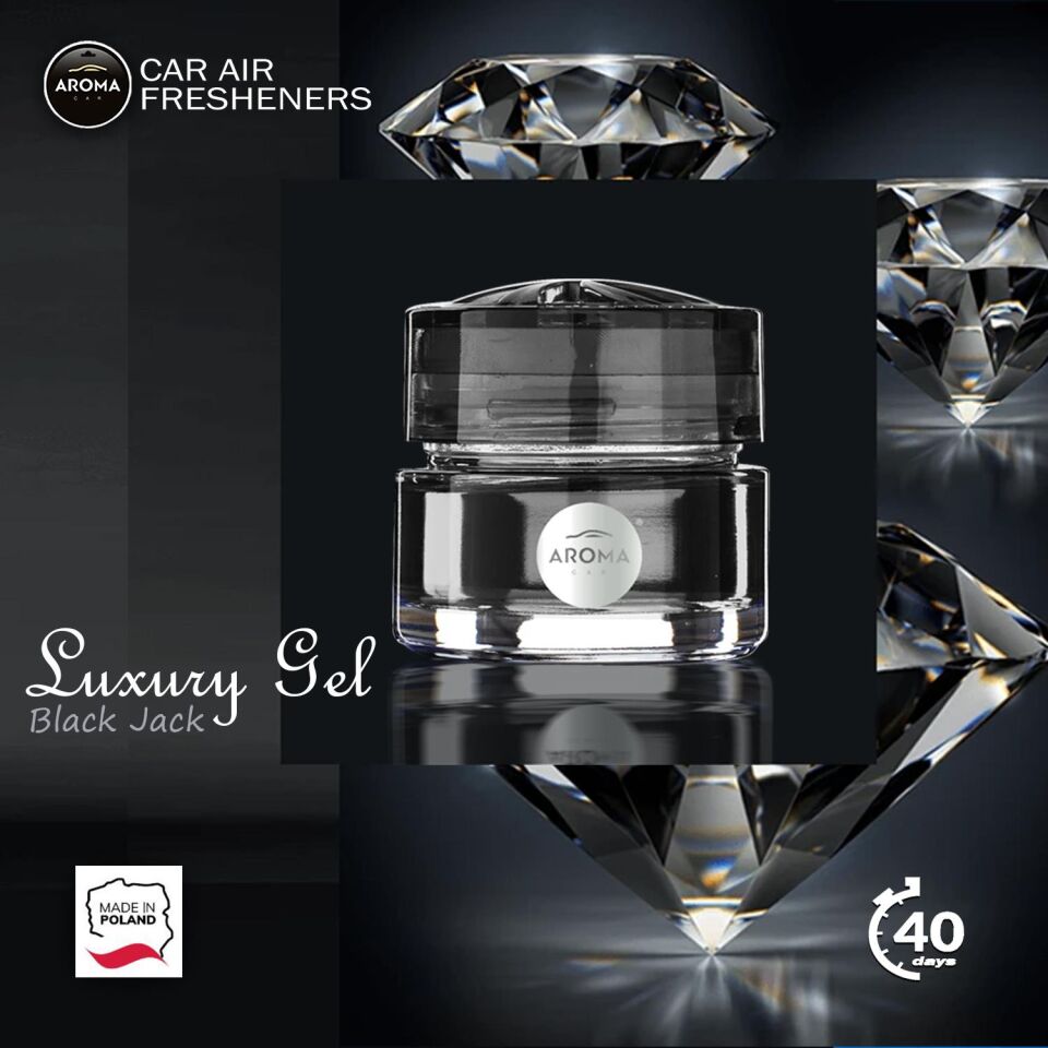 Aroma Jel Kavanoz Koku - Black 50ml.