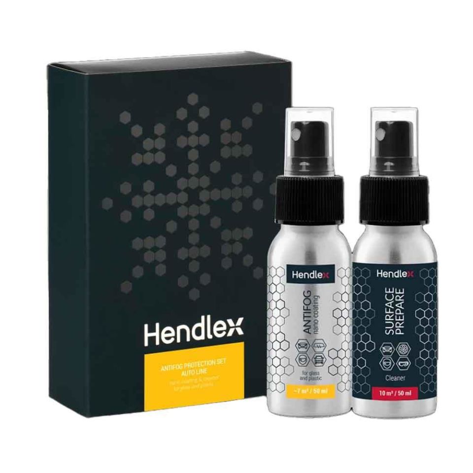 HENDLEX Cam Bugu Önleyici Set 50ml.x2