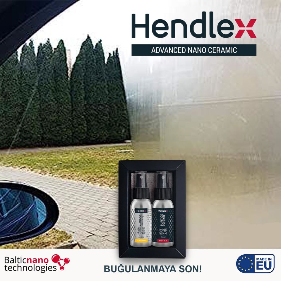 HENDLEX Cam Bugu Önleyici Set 50ml.x2