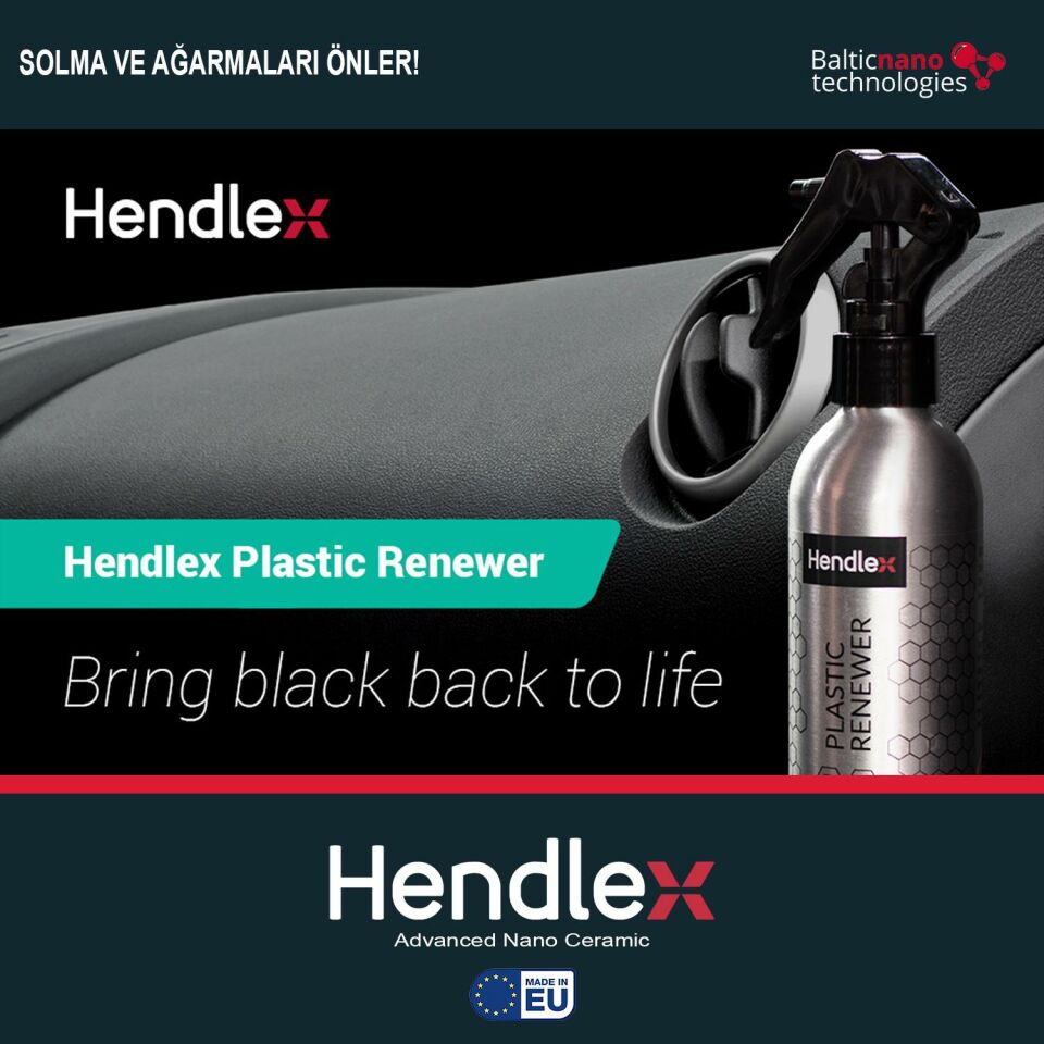 HENDLEX Plastik Temizlik ve Koruma Sprey 200ml