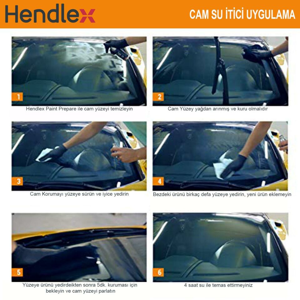 HENDLEX Nano Cam Su itici Kaplama 50ml