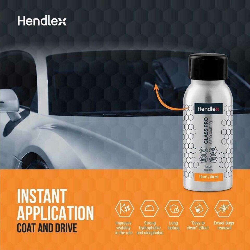 HENDLEX Nano Cam Su itici Kaplama 50ml