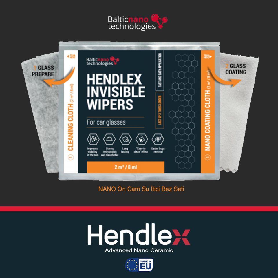 HENDLEX Nano Cam Su itici Bezi Set 2x8ml