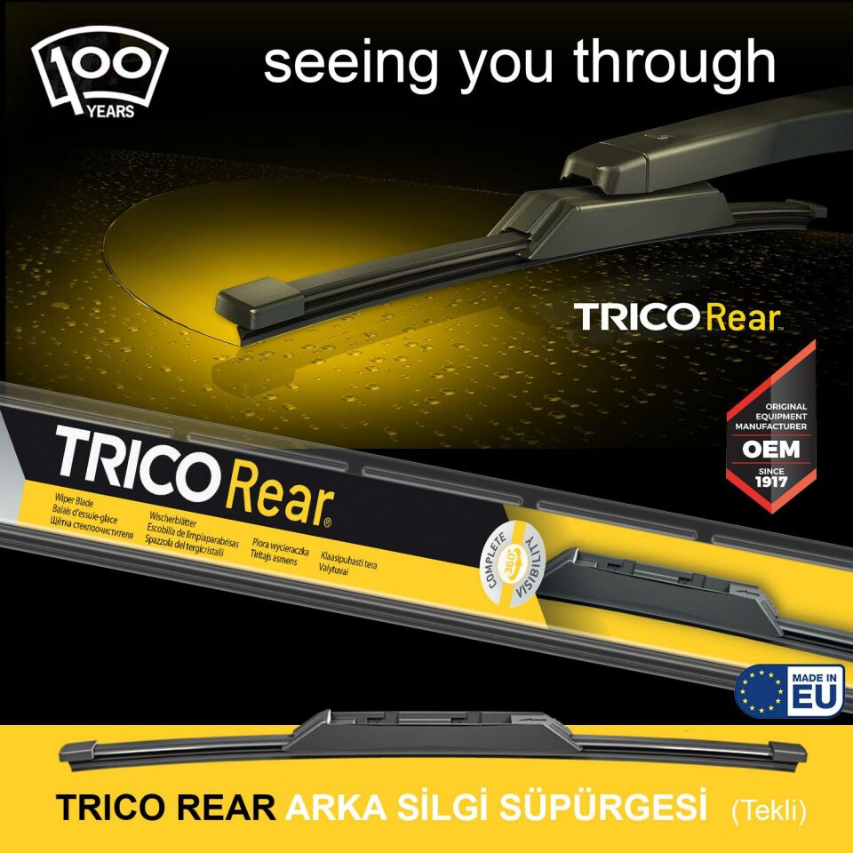Trico MULTIFIT Arka Tek Silecek 400mm RM400B