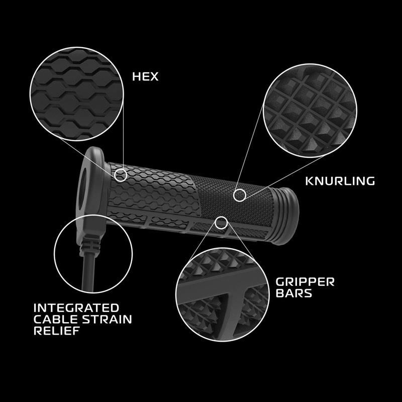 Oxford Motosiklet HotGrips Pro Adventure Elcik Isitma EL390
