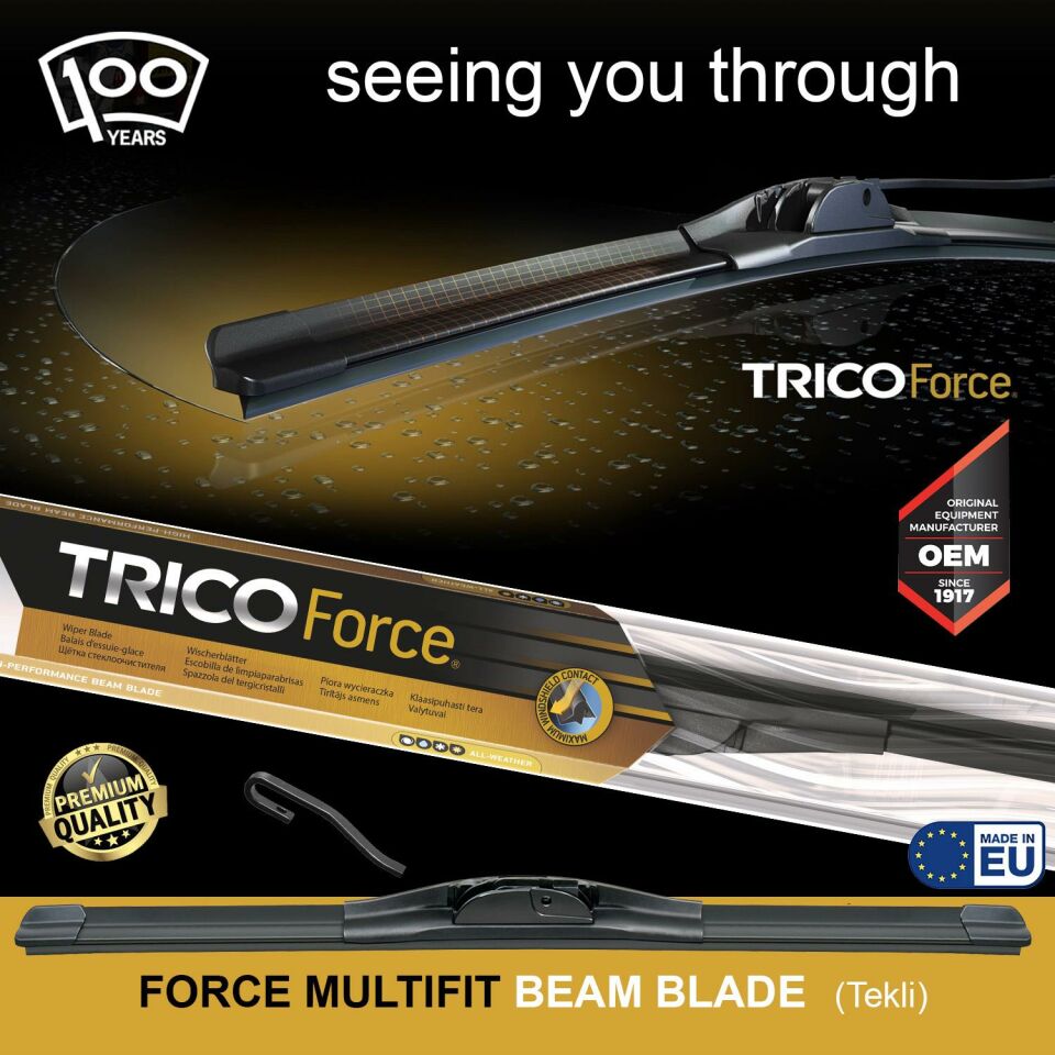 Trico FORCE MULTIFIT Tek Silecek 450mm TF450L