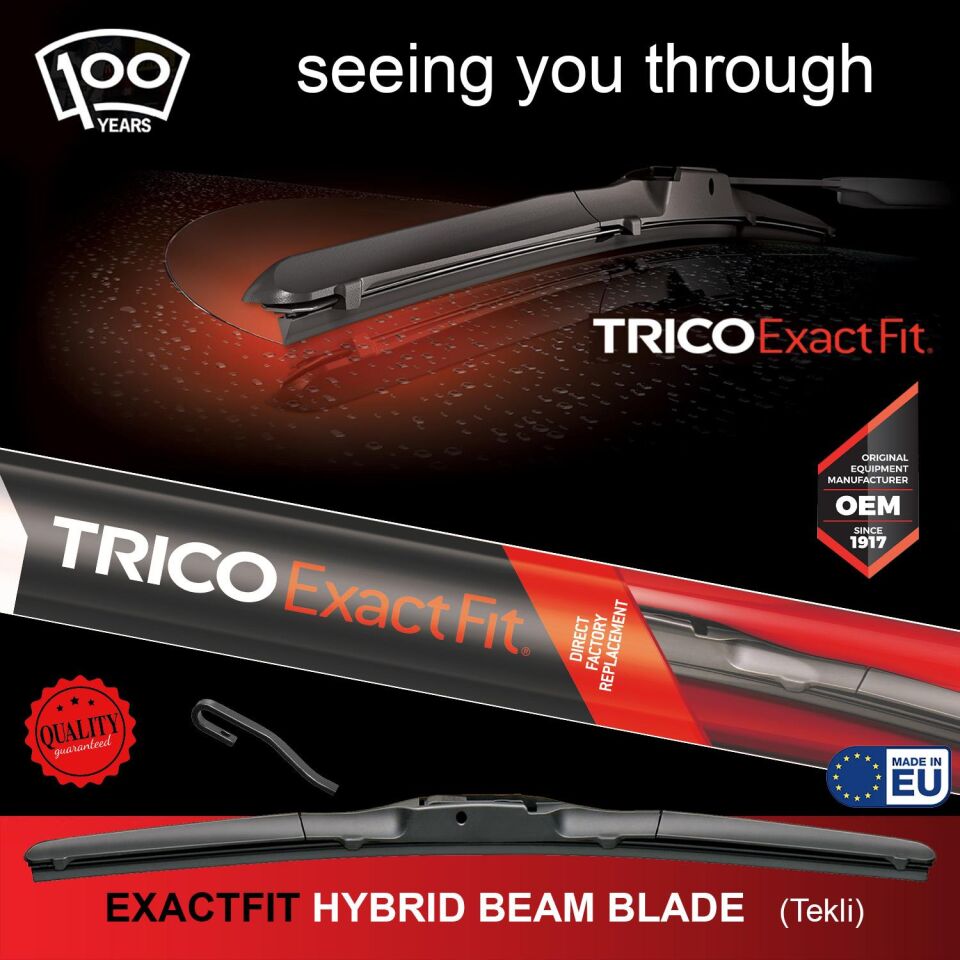 Trico EXACTFIT HYBRID Tek Silecek 400mm HF400L