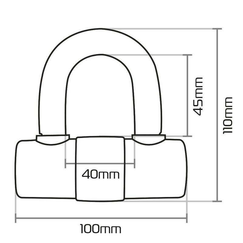 Oxford Motosiklet HD MaX Disk Kilidi 14mm LK312
