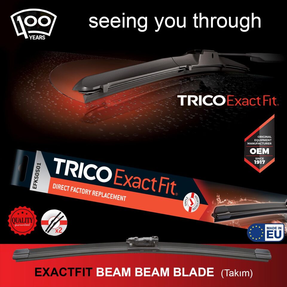 Trico EXACTFIT Takim Silecek Seti 600/380mm EFK60381L