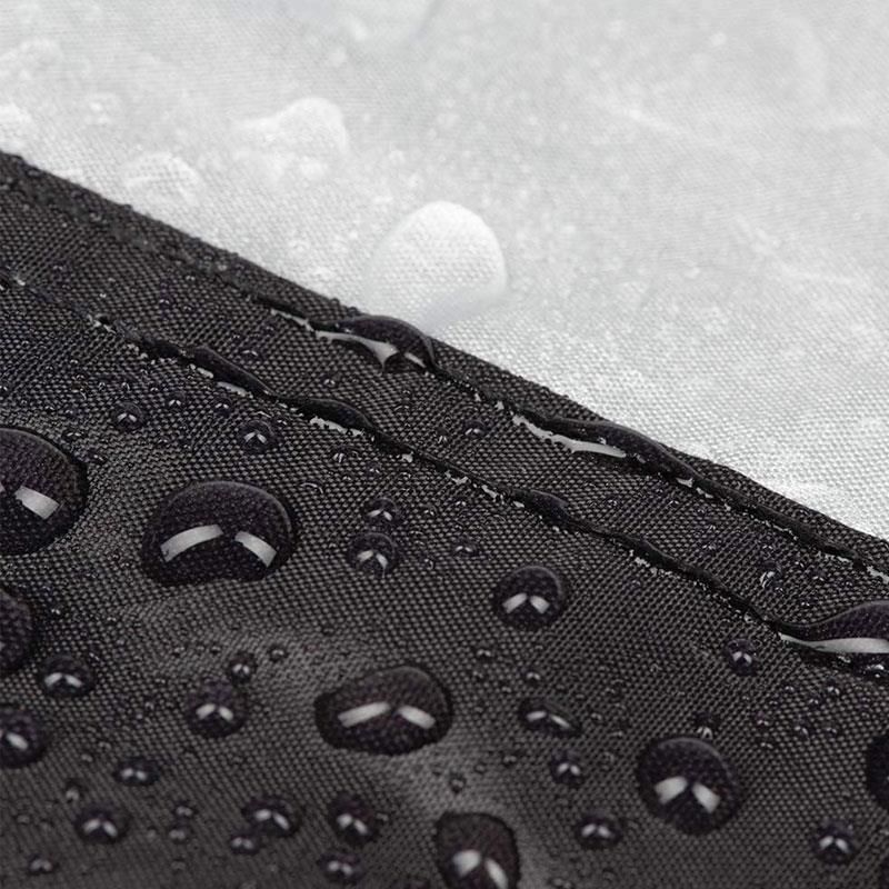 Oxford Motosiklet Aquatex Arka Çantali Kilif Large Siyah-Gri CV205