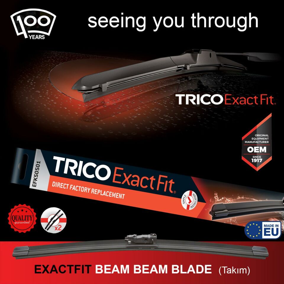 Trico EXACTFIT Takim Silecek Seti 650/530mm EFK65531L