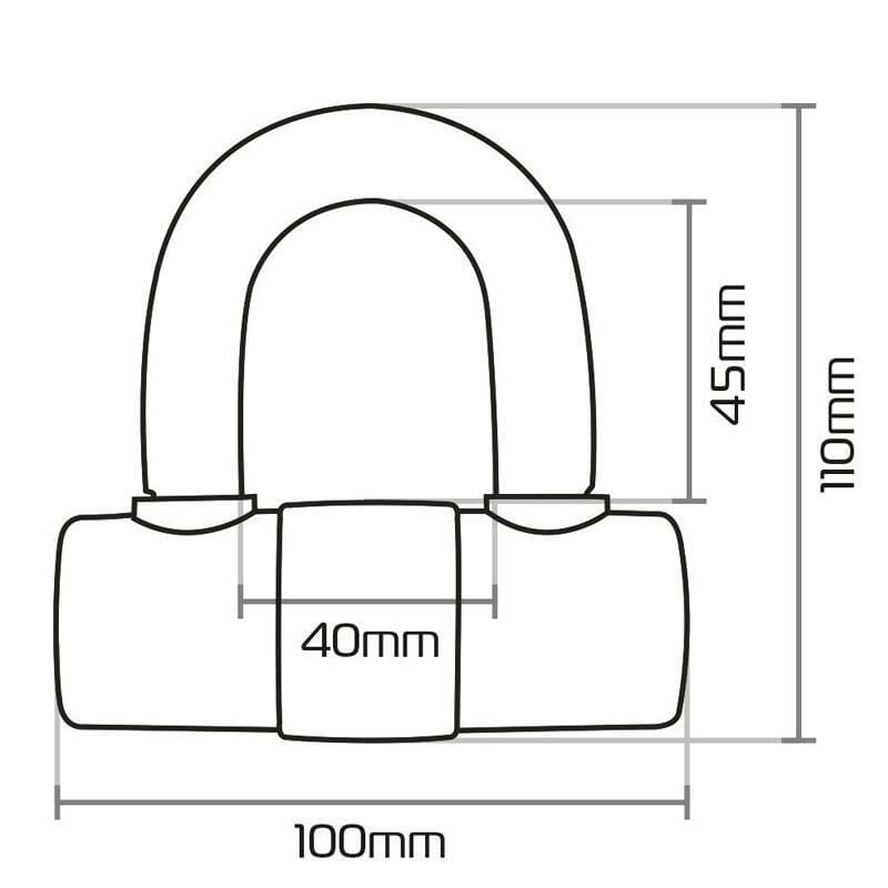 Oxford Motosiklet HD MaX Disk Kilidi 14mm LK310