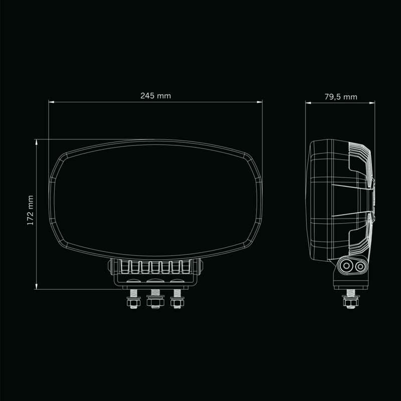 Strands Off-Road Led Lamba Firefly One 146W 270953