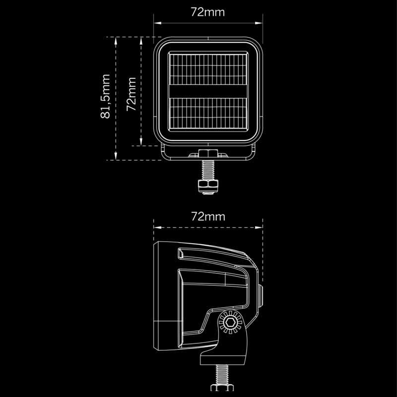 Strands Off-Road Led Lamba Siberia XP Qube 38W 809283
