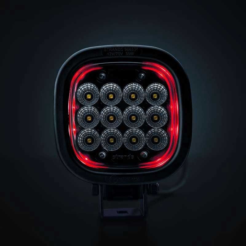 Strands Off-Road Led Lamba President Red 24W 908538