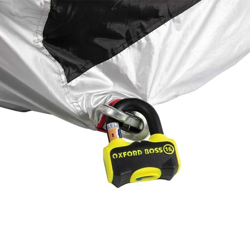 Oxford Motosiklet Aquatex Arka Çantali Kilif X-Large Siyah-Gri CV207