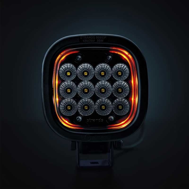 Strands Off-Road Led Lamba President Amber 25W 908537