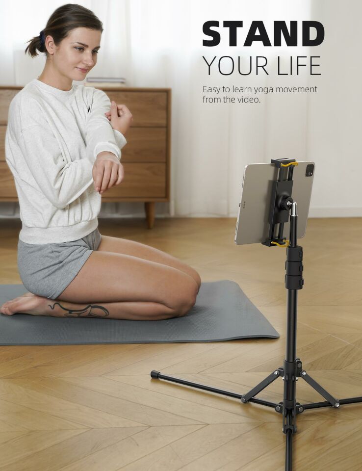 Lamicall Katlanabilir Tablet Tripod 360 Derece Dönme Kumandali FT02