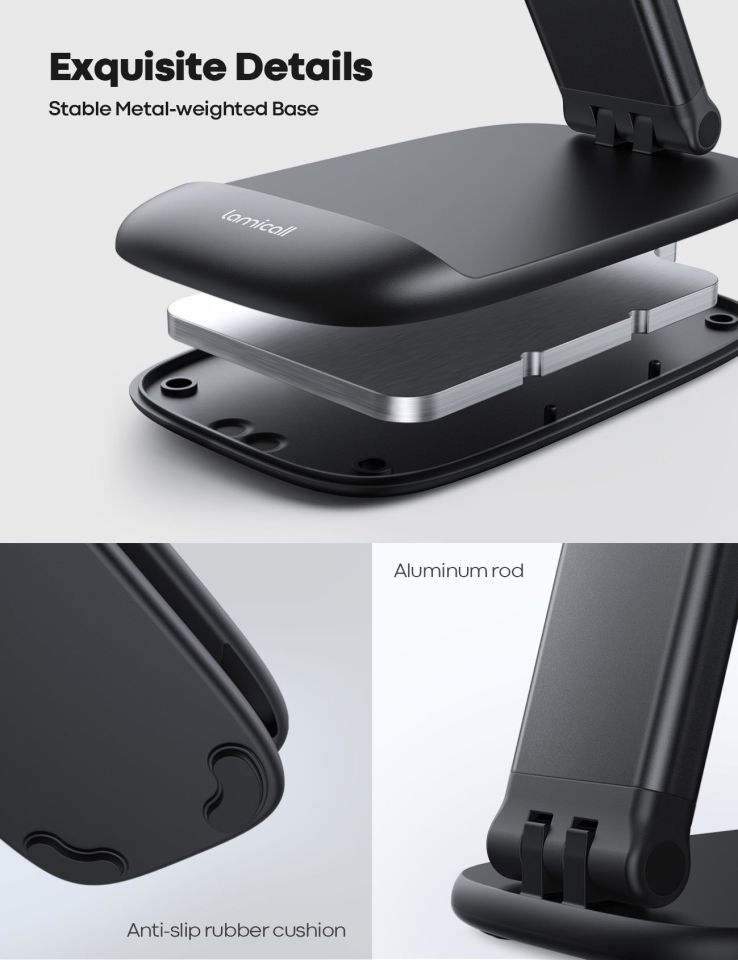 Lamicall Ayarlanabilir Cep Telefonu Stand DP13B