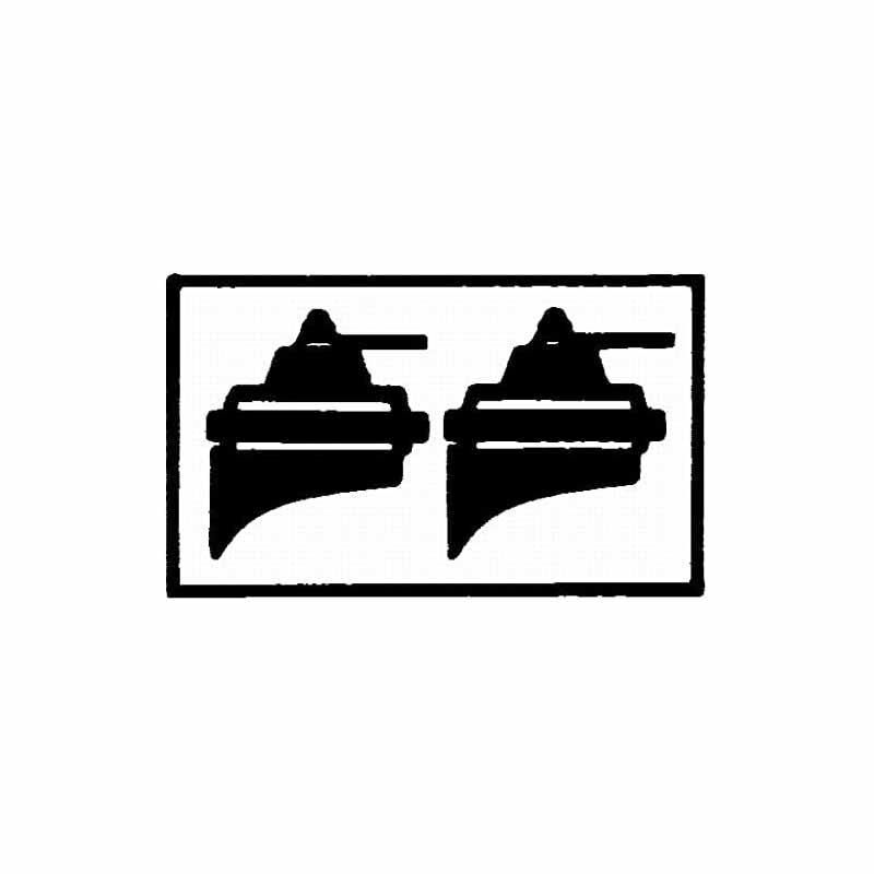 Hella Düsük/Yüksek Ton Korna 12V 400-500HZ 110 DBA 3FH007728-831