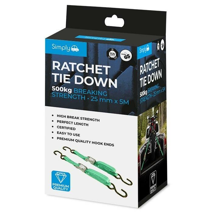 Simply Brands Circir Baglama Kayisi-Halat 2 Adet 500Kg 25mmX5M H30XW30XD8.5