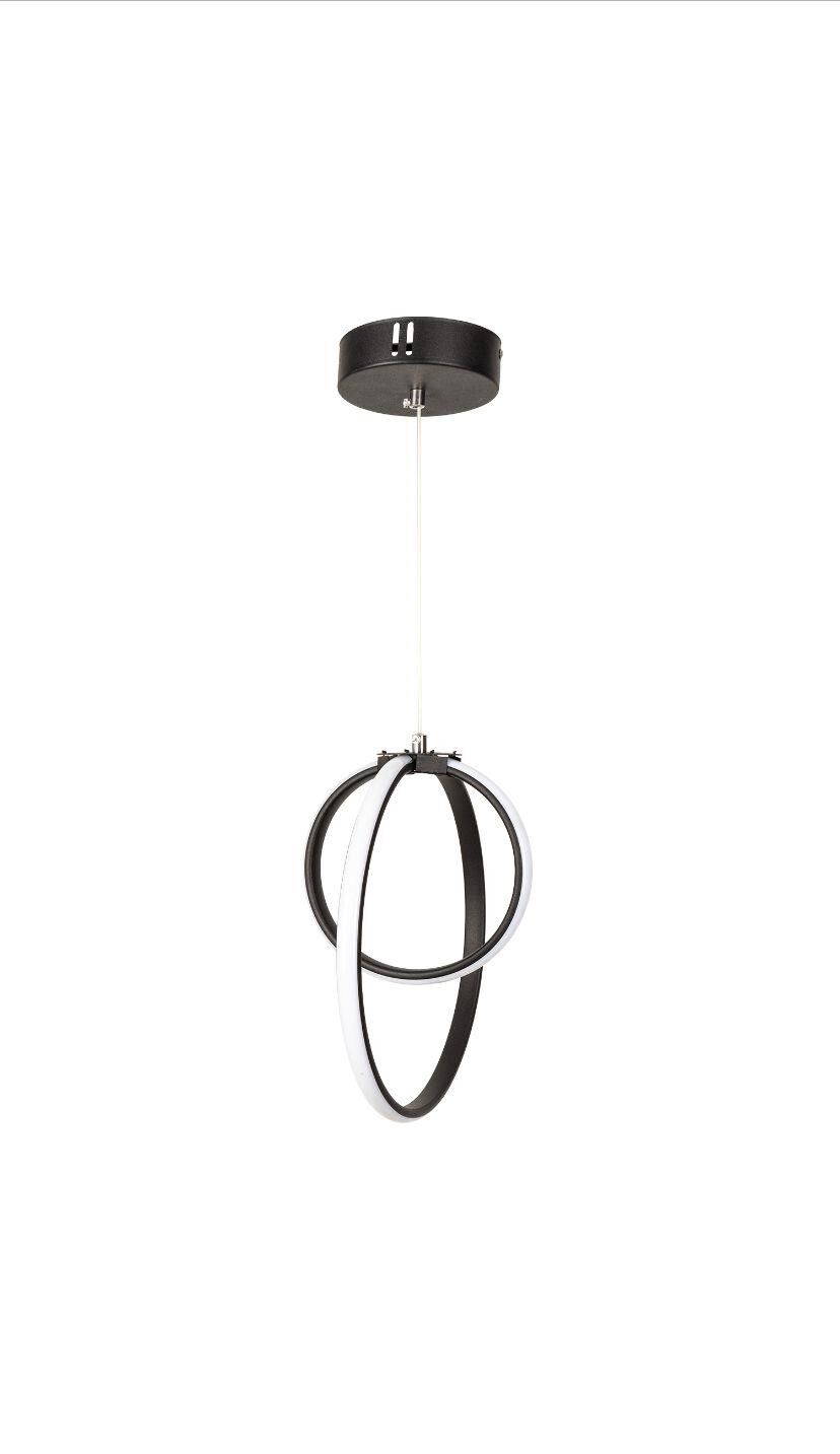 VOLTA LED AVİZE SİYAH (3 RENK)