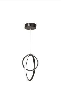 VOLTA LED AVİZE SİYAH (3 RENK)