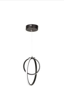 VOLTA LED AVİZE SİYAH (3 RENK)