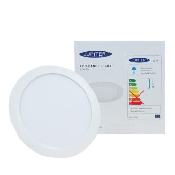 LD470 Slim Yuvarlak LED Panel 3W (4000K)(5 ADET)
