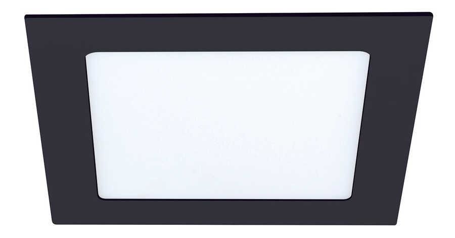 LD455 Siyah Slim Kare LED Panel 18W (3000K)(5 ADET)