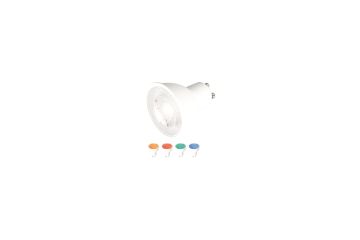 7W LED AMPUL (GU-10) (AMBER)(10 ADET)