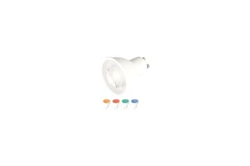 7W LED AMPUL (GU-10) (AMBER)(10 ADET)