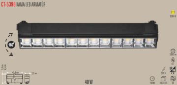 40W KAMA LED ARMATÜR (GÜNIŞIĞI)