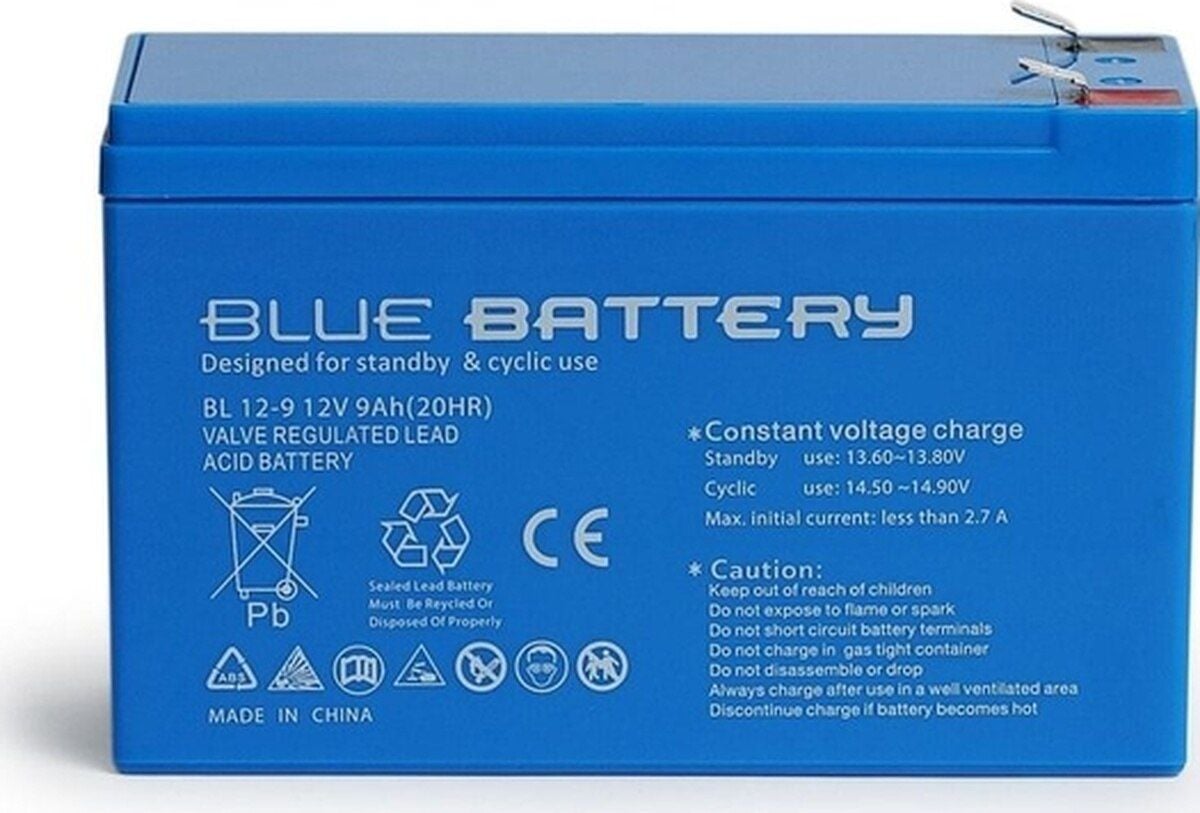 BLUE BATTERY 12V 9Ah UPS TİP AKÜ