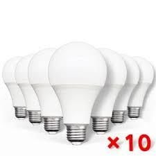 9W LED AMPUL( E-27) ( YEŞİL) 10 ADET