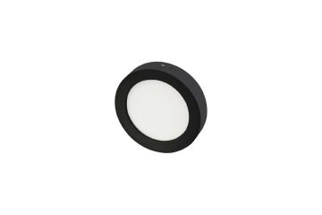 18W SIVA ÜSTÜ LED PANEL (SİYAH KASA)( 6400 K)