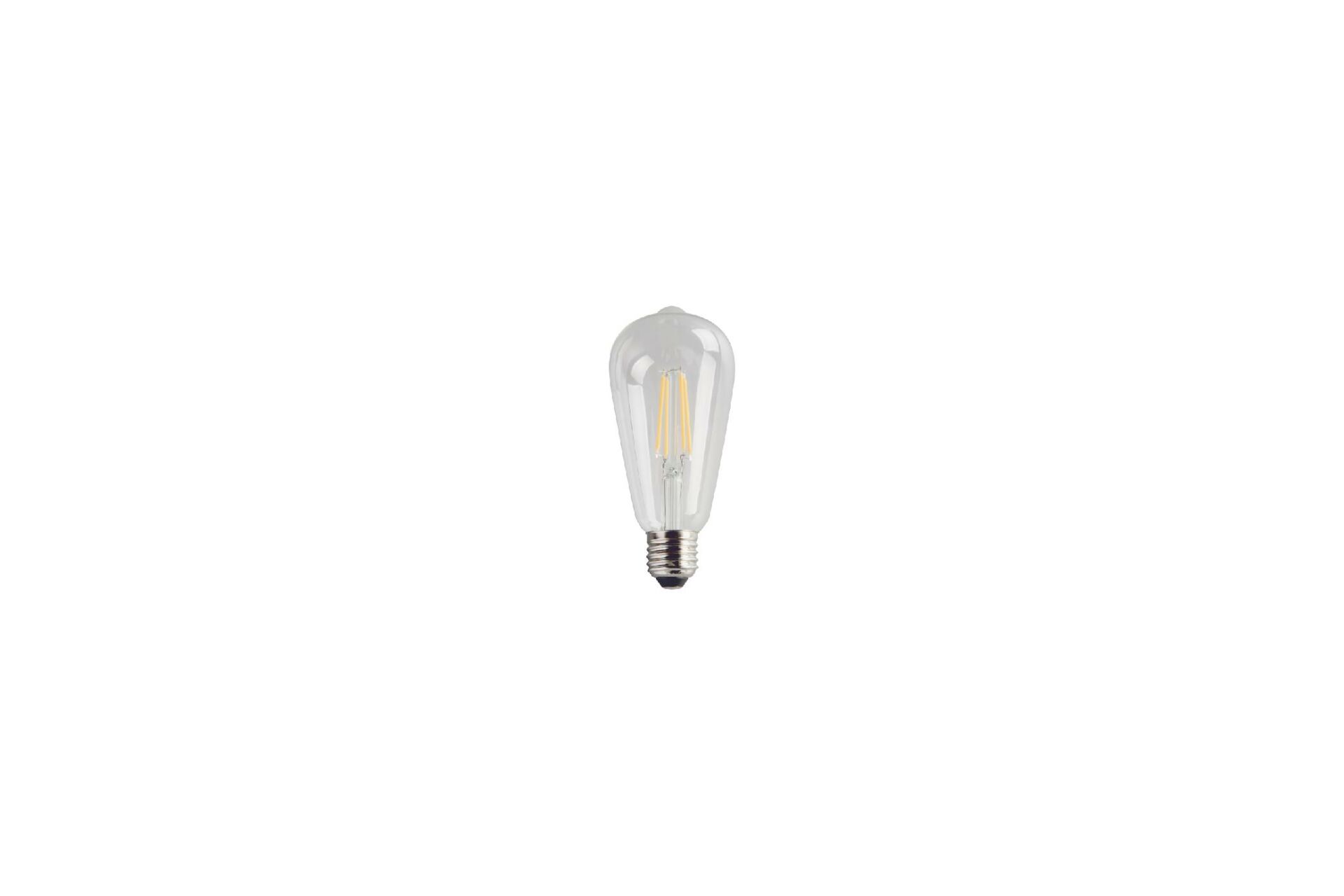 8W EDİSON LED AMPUL (ST-64)(BEYAZ)(3ADET)
