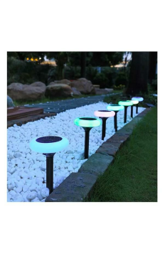 5W SOLAR ÇİM ARMATÜRÜ RGB