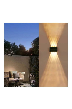 12W SOLAR ÇİFT YÖNLÜ DUVAR APLİĞİ