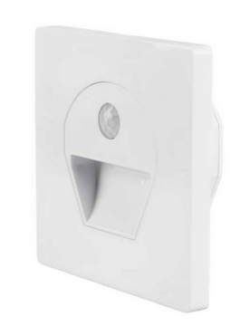 1W SENSÖRLÜ LEDLİ KORİDOR ARMATÜRÜ BEYAZ KASA (GÜNIŞIĞI)