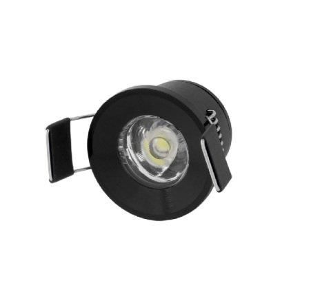 1,5W YILDIZ SPOT POWER LEDLİ SİYAH KASA (BEYAZ)