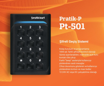 PRATİK-P ŞİFRELİ GEÇİŞ CİHAZI