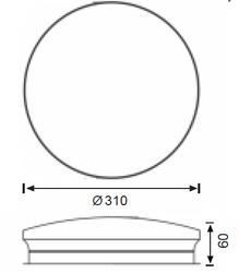 Led Tavan Armatürü 18W 6500K