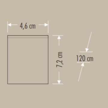 60W 120CM LİNEAR ARMATÜR(BEYAZ)