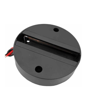 FL-7222S PLASTİK SİYAH KASA RAY SPOT ROZANS SIVA ÜSTÜ