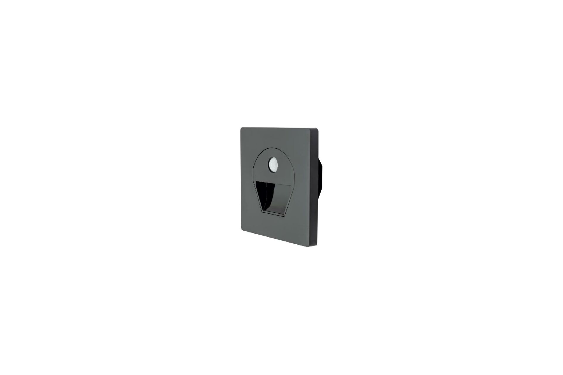 1W SENSÖRLÜ LEDLİ KORİDOR ARMATÜRÜ SİYAH KASA(GÜNIŞIĞI)
